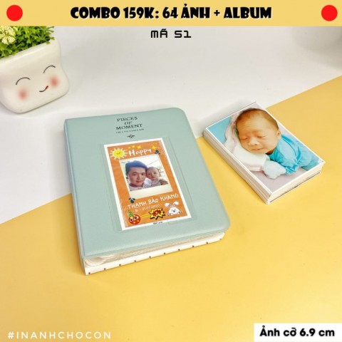 Gói in ảnh S1 – Gói 64 ảnh 6.9 và album