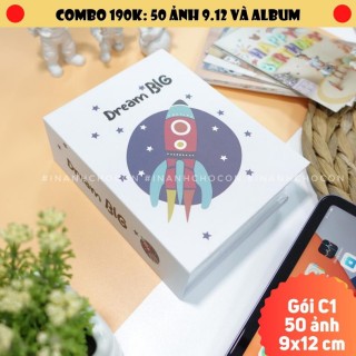 Gói in ảnh C1 – Gói 50 ảnh 9.12 và album